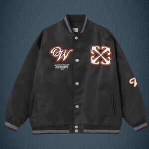Off-White Black Men's Jacket